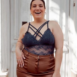 pollera engomada cobre