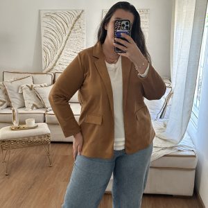blazer gamuza