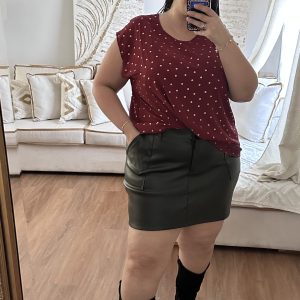 Pollera engomada